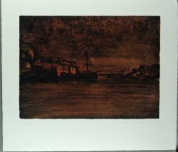 Karl Hartwig Kaltner: Schiffe im Hafen