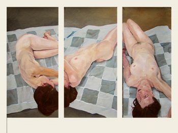 Mathieu Weemaels: Triptique aux carreaux