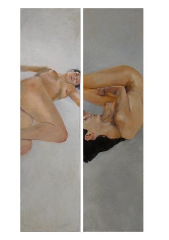 Mathieu Weemaels: Apesanteur diptique